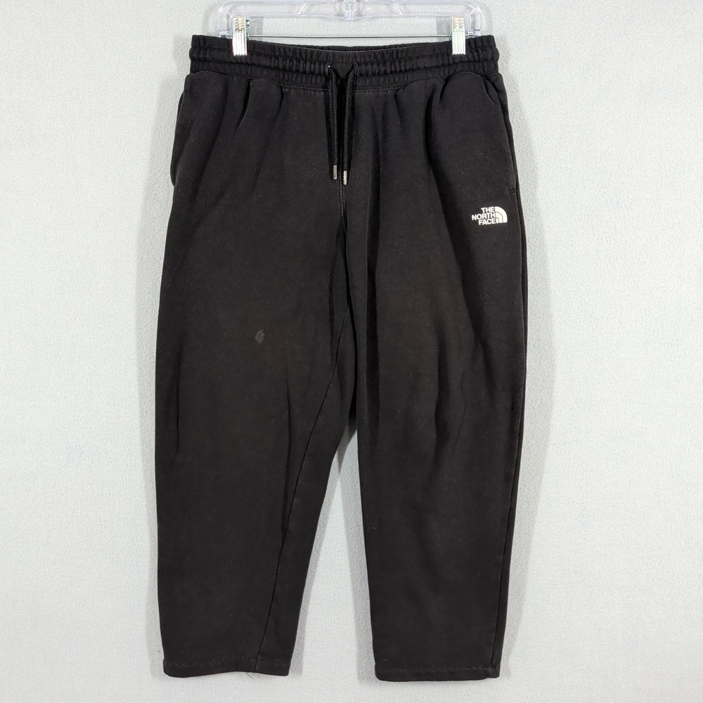 The North Face Joggers Women's M Black Fleece Sweatpants Logo